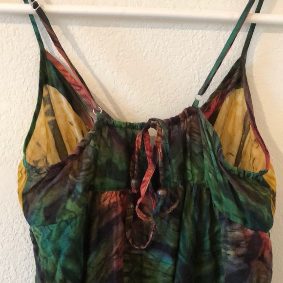 2/20$ Beautiful boho maxi dress - Picture 3 of 4